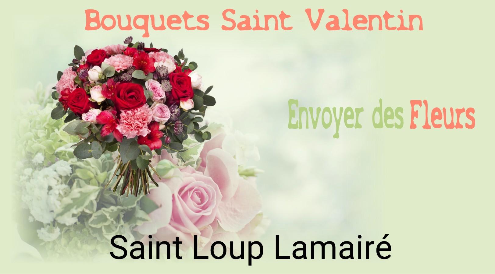 Roses de Saint-Valentin livrées à Saint-Loup-Lamairé
